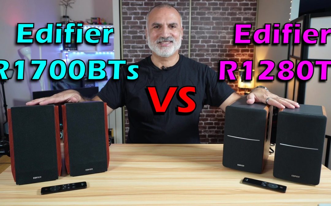 What to choose between Edifier R1700BTs and Edifier R1280Ts sound test & full comparison