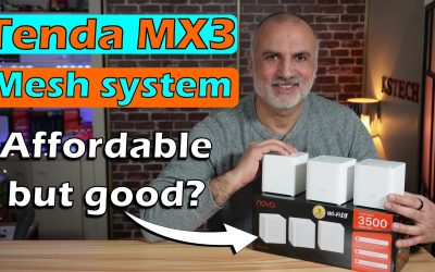 Tenda Nova MX3 setup, best settings, speed test and range test. Most affordable Wi-Fi 6 Mesh system