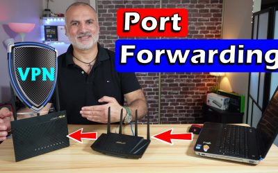 How to setup port forwarding on Asus router to access VPN running on a router with a private WAN IP