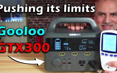 Pushing the limits on this affordable 300W Pure Sine Wave Portable Power Station – Gooloo GTX300