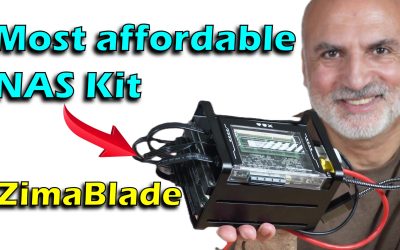 This is the most affordable NAS Kit, Zima Blade 7700 Setup and assembly