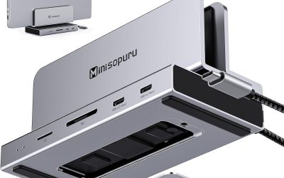 Thunderbolt docking station with NVMe for Mac & PC –  Minisopuru MD813A