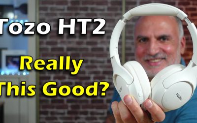 Honest review of the affordable BT TOZO HT2 headphones