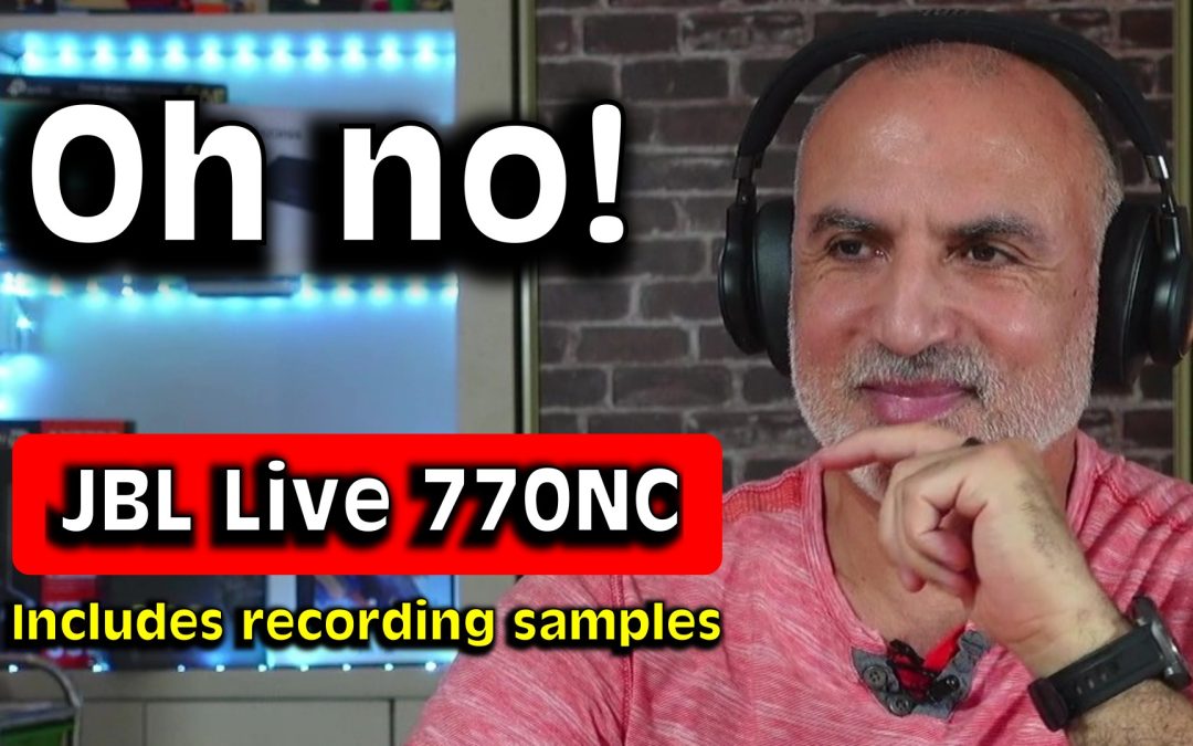 JBL Live 770NC ANC BT Headphones Honest Review & Sound Demo