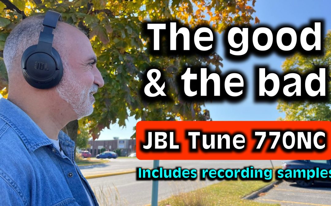 JBL Tune 770NC BT ANC Headphones full review