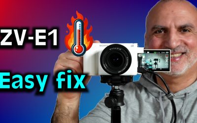 How to fix Sony ZV-E1 Overheating problem with $5