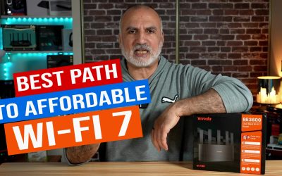 Tenda BE3600 WIFI 7 Router Range & Speed Test