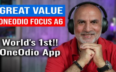 A World’s 1st! OneOdio App for the Focus A6 ANC Headphones
