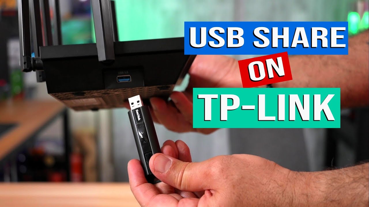 This is how to share a USB drive on TP-Link Router